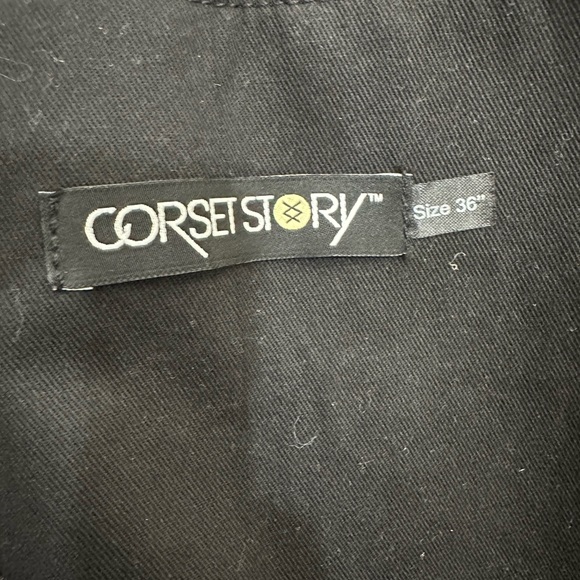 Corset Story Lace Detail Goth Dress - Picture 9 of 11